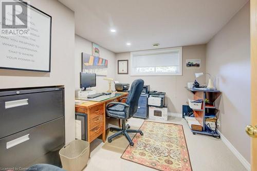 B.Room/Office at lower level - 61 Renwick Avenue, Cambridge, ON - Indoor Photo Showing Office