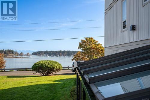 water view from Sun Room - 101 145 Newcastle Ave, Nanaimo, BC - Outdoor With Body Of Water