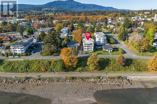 Birds eye view of property featuring a mountain view - 101 145 Newcastle Ave, Nanaimo, BC - Outdoor With View