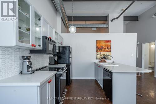 101 - 11 Rebecca Street, Hamilton, ON - Indoor Photo Showing Kitchen With Upgraded Kitchen