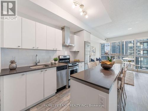 706 - 51 East Liberty Street, Toronto, ON - Indoor Photo Showing Kitchen With Upgraded Kitchen