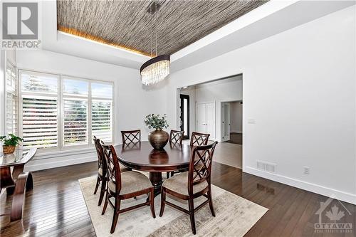 1282 Jester Court, Manotick, ON - Indoor Photo Showing Dining Room