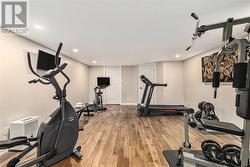 Home gym. This room could serve many different purposes. - 