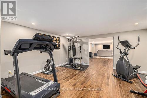 126 Code Road, Drummond/North Elmsley, ON - Indoor Photo Showing Gym Room