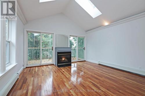 36 Meadow Avenue, Toronto, ON - Indoor Photo Showing Living Room With Fireplace