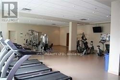 1805 - 215 Queen Street E, Brampton, ON - Indoor Photo Showing Gym Room