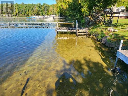 800 ft of clear sand bottom waterfront - 538 Clear Lake Road, Elgin, ON - Outdoor With Body Of Water With View