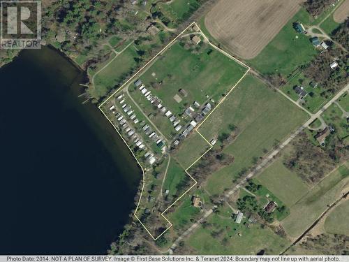 Aerial view showing property boundary - 538 Clear Lake Road, Elgin, ON - Other