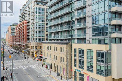 415 - 158 Front Street E, Toronto, ON - Outdoor With Balcony With Facade