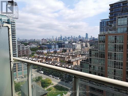 1718 - 75 East Liberty Street, Toronto, ON - Outdoor With Balcony With View