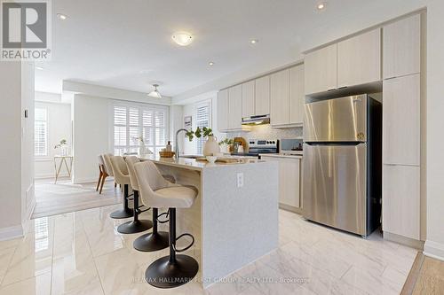 3360 Thunderbird Promenade, Pickering, ON - Indoor Photo Showing Kitchen With Stainless Steel Kitchen With Upgraded Kitchen