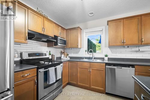 8 Meadowvale Drive, St. Thomas, ON - Indoor Photo Showing Kitchen With Double Sink