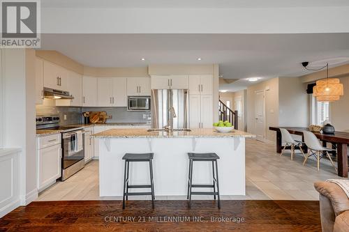 166 Bradshaw Drive, Stratford, ON - Indoor Photo Showing Kitchen With Stainless Steel Kitchen With Upgraded Kitchen