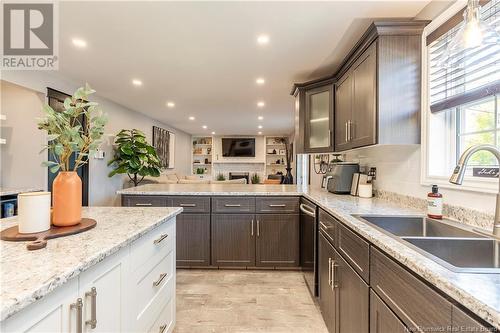 20 Galaxy, Moncton, NB - Indoor Photo Showing Kitchen With Double Sink