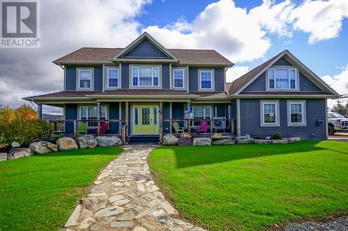 308 Main Road, Greens Harbour, NL - Outdoor With Deck Patio Veranda With Facade