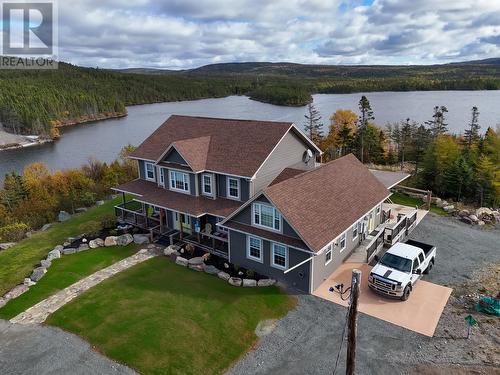 308 Main Road, Greens Harbour, NL - Outdoor With Body Of Water With Deck Patio Veranda With View