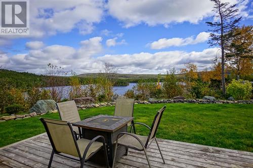 308 Main Road, Greens Harbour, NL - Outdoor With Deck Patio Veranda With View