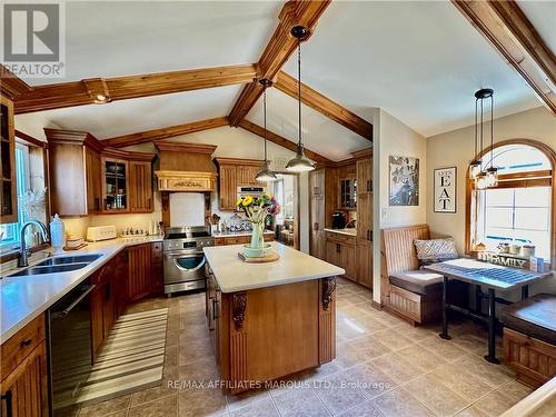 236 Sydney Street, Cornwall (717 - Cornwall), ON - Indoor Photo Showing Kitchen With Double Sink