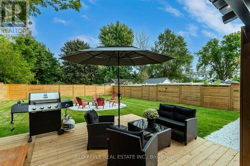 205 Hoyt Avenue, Tay, ON - Outdoor With Deck Patio Veranda With Backyard