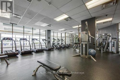 907 - 2269 Lake Shore Boulevard W, Toronto, ON - Indoor Photo Showing Gym Room