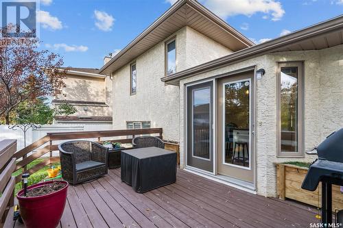 247 Briarvale Bay, Saskatoon, SK - Outdoor With Deck Patio Veranda With Exterior