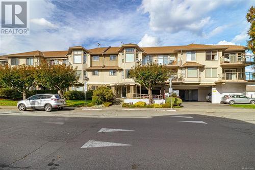 Welcome Home to your new strata complex. - 301 245 First St, Duncan, BC - Outdoor With Balcony With Facade