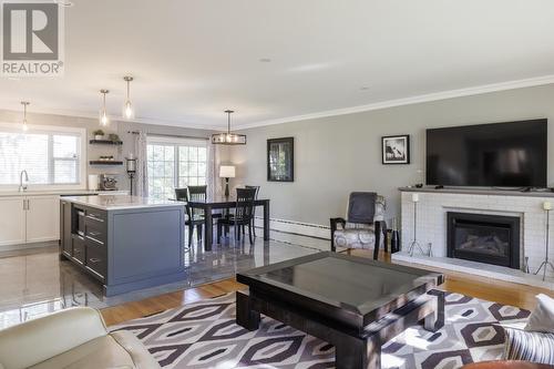 37 Smithville Crescent, St. John'S, NL - Indoor Photo Showing Living Room With Fireplace