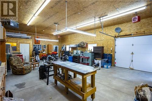 2845 Front Road, Hawkesbury, ON - Indoor Photo Showing Garage