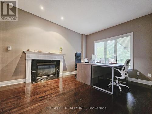 34 Thomson Creek Boulevard, Vaughan, ON - Indoor Photo Showing Other Room With Fireplace