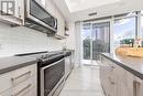 508 - 50 Wellesley Street E, Toronto, ON  - Indoor Photo Showing Kitchen With Upgraded Kitchen 