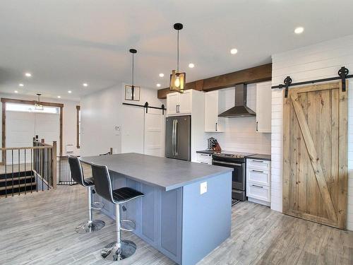 Vue d'ensemble - 100  - 102 Rue Babin, Val-D'Or, QC - Indoor Photo Showing Kitchen With Upgraded Kitchen