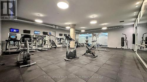 504 - 637 Lake Shore Boulevard, Toronto, ON - Indoor Photo Showing Gym Room