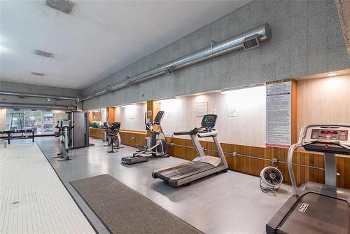 901 55 Nassau Street, Winnipeg, MB - Indoor Photo Showing Gym Room