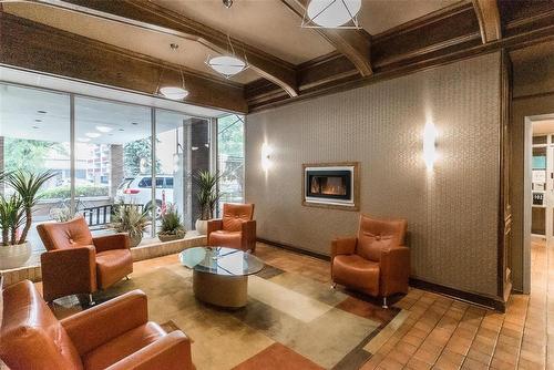 901 55 Nassau Street, Winnipeg, MB - Indoor Photo Showing Other Room With Fireplace