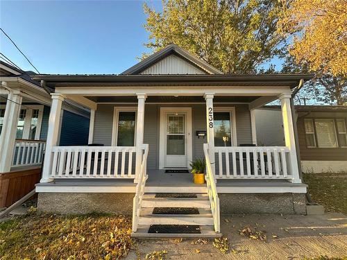 238 Gordon Avenue, Winnipeg, MB - Outdoor With Deck Patio Veranda With Facade