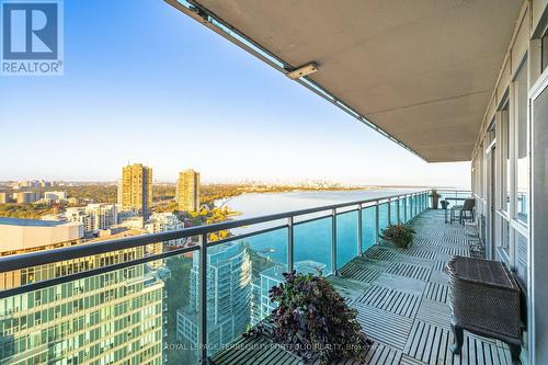 3005 - 16 Brookers Lane, Toronto, ON - Outdoor With Body Of Water With Balcony With View With Exterior