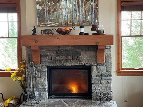 Other - 360 Allée De L'Aventure, Mont-Tremblant, QC - Indoor Photo Showing Living Room With Fireplace