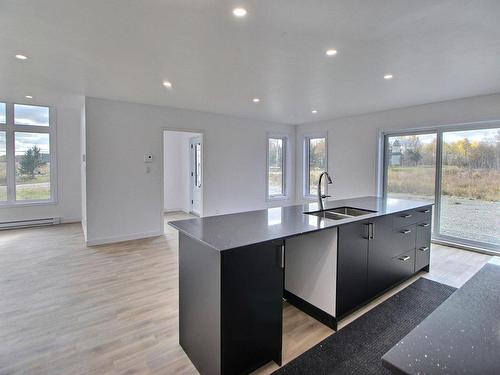 Kitchen - 375 Ch. Du Mont-Vidéo, Barraute, QC - Indoor Photo Showing Kitchen With Double Sink