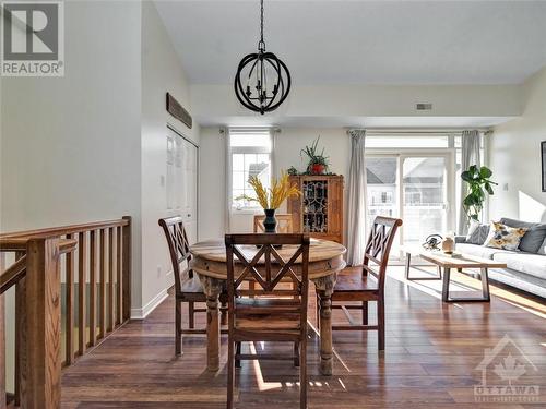 107 Artesa Private Unit#C, Ottawa, ON - Indoor Photo Showing Dining Room