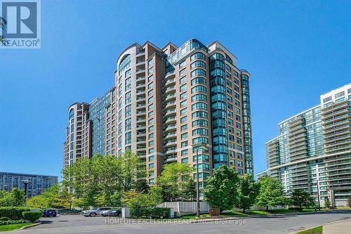 512 - 23 Lorraine Drive, Toronto, ON - Outdoor With Facade