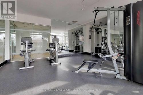 512 - 23 Lorraine Drive, Toronto, ON - Indoor Photo Showing Gym Room