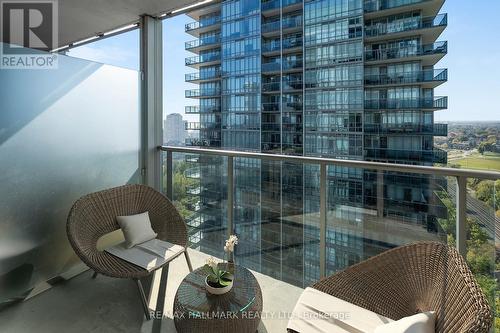 2302 - 90 Park Lawn Road, Toronto, ON - Outdoor With Balcony