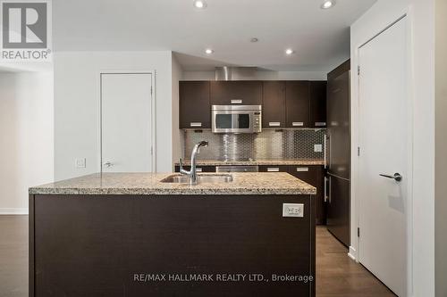 2302 - 90 Park Lawn Road, Toronto, ON - Indoor Photo Showing Kitchen With Double Sink