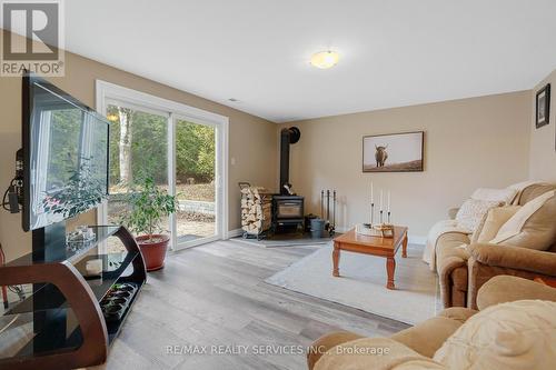 9009 Sideroad 27, Erin, ON - Indoor Photo Showing Living Room With Fireplace