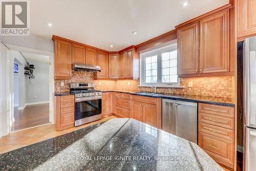 35 Hobden Place, Toronto, ON - Indoor Photo Showing Kitchen With Double Sink