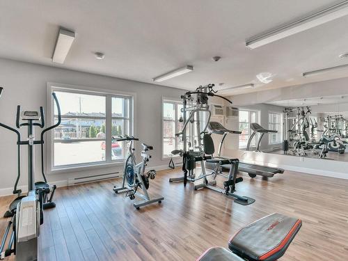 Salle d'exercice - 103-400 Rue Du Maçon, Saint-Jérôme, QC - Indoor Photo Showing Gym Room