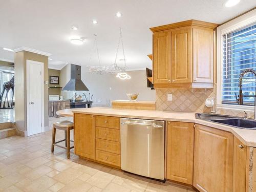 Cuisine - 1625 Rue Delage, Boisbriand, QC - Indoor Photo Showing Kitchen With Double Sink