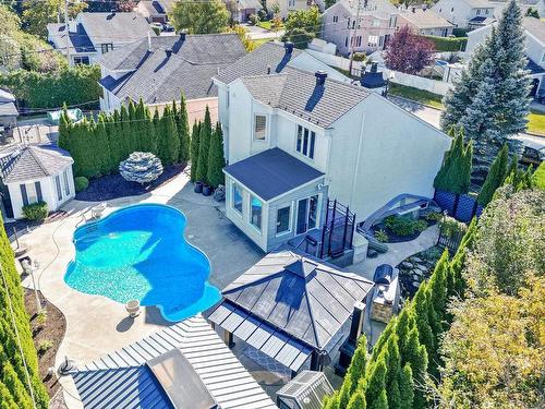 Cour - 1625 Rue Delage, Boisbriand, QC - Outdoor With In Ground Pool With Deck Patio Veranda