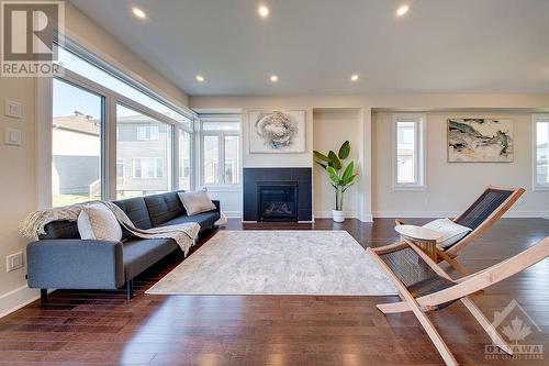 33 Antonakos Drive, Carleton Place, ON - Indoor Photo Showing Living Room With Fireplace