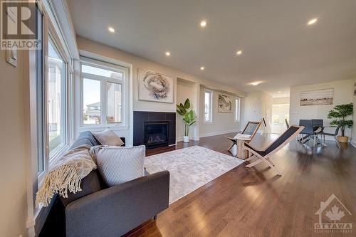 33 Antonakos Drive, Carleton Place, ON - Indoor Photo Showing Living Room With Fireplace